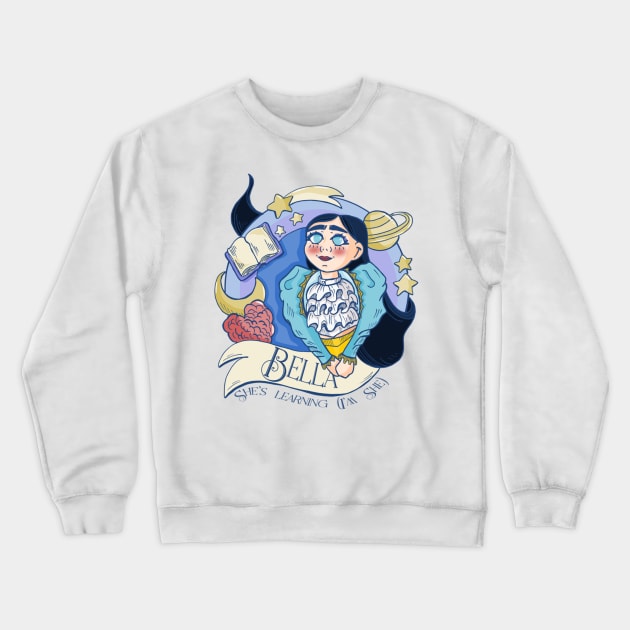 Bella Crewneck Sweatshirt by ThaisMelo